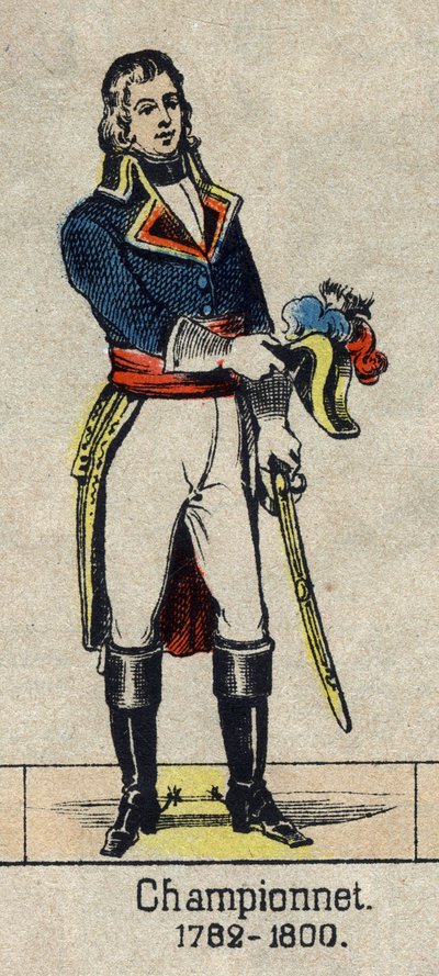 Portrait of Jean Etienne Championet, French General by French School