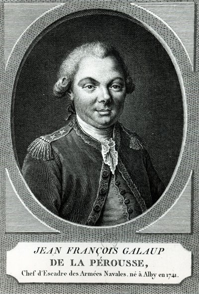 Portrait of Jean Francois Galaup de la Perouse by French School