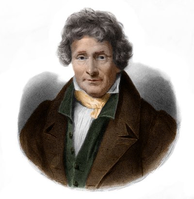 Portrait of Jean Francois Le Breton, painter and physicist by French School