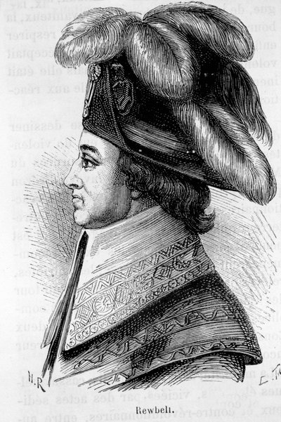 Portrait of Jean François Rewbell, French politician - in 