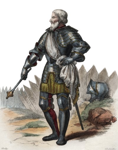 Portrait of Jean II Le Maingre, called Boucicaut, marshal of France by French School