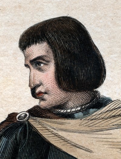 Portrait of Jean Juvenal des Ursins (1360-1431), French judge by French School