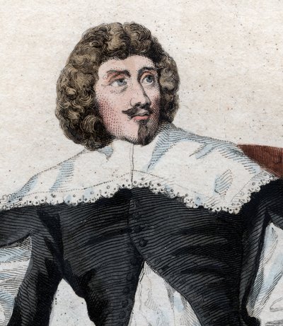 Portrait of Jean Louis Guez de Balzac by French School