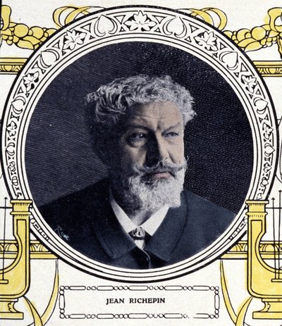 Portrait of Jean Richepin, French writer by French School