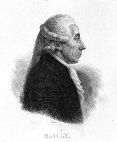 Portrait of Jean Sylvain Bailly (1736 - 1793) - in 