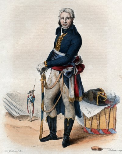 Portrait of Jean Victor Moreau, French general by French School