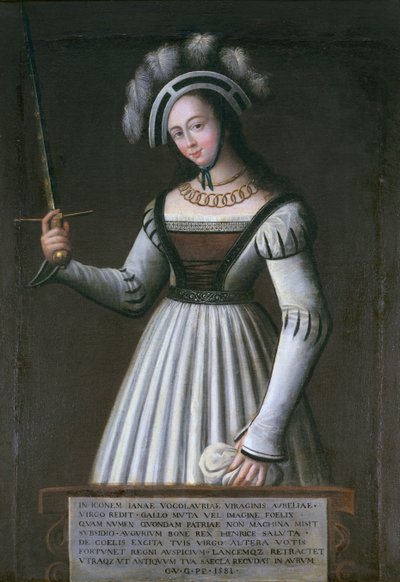 Portrait of Joan of Arc by French School
