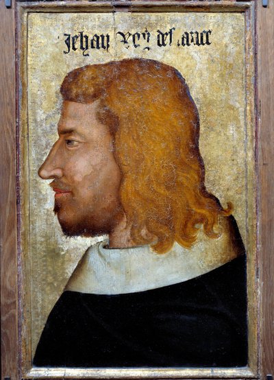 Portrait of John II the Good, King of France by French School