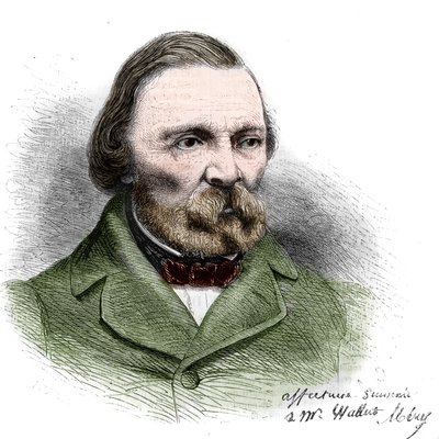 Portrait of Joseph Mery (1797-1866), French poet and playwright by French School