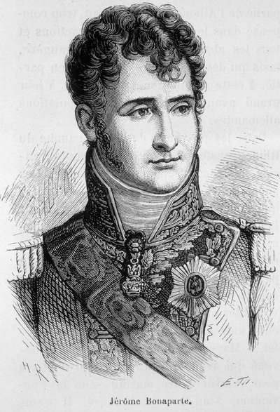 Portrait of Jerome Bonaparte by French School