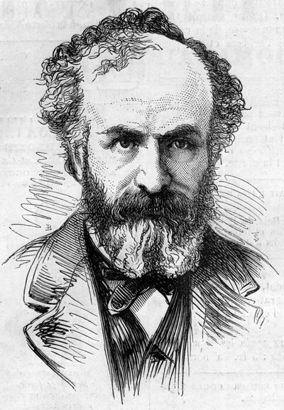 Portrait of Jules Jansenn, French astronomer, a method of observing solar protuberances by French School