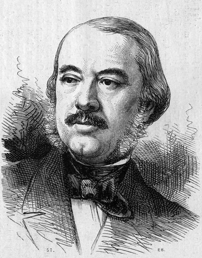Portrait of Leon Laya, French playwright by French School