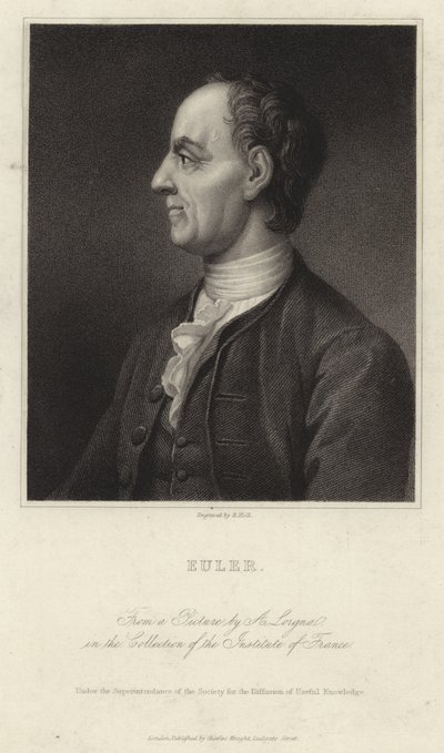 Portrait of Leonhard Euler by French School