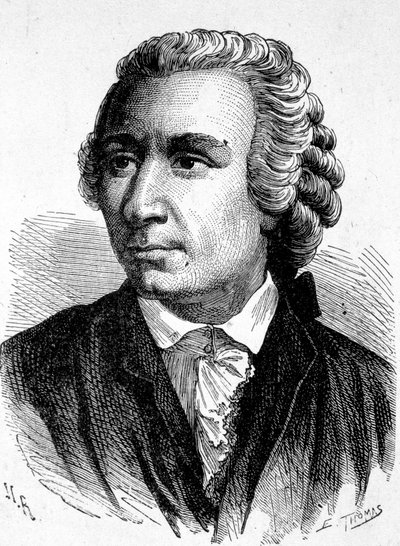 Portrait of Léon (Leonhard) Euler (1707 - 1783), Swiss Mathematician - in 