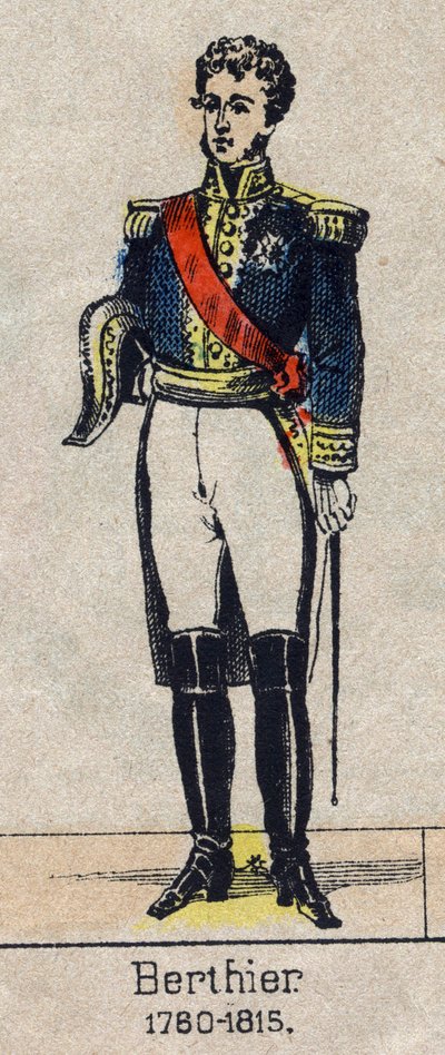 Portrait of Louis Alexandre Berthier, Prince of Neuchatel, Marshal of France by French School