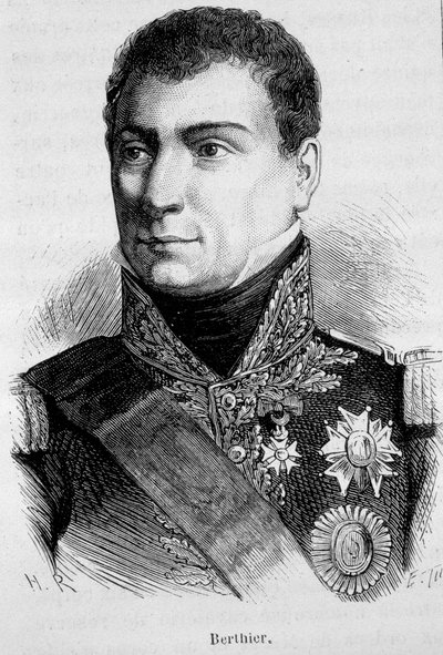 Portrait of Louis Alexandre Berthier, Marshal of France by French School