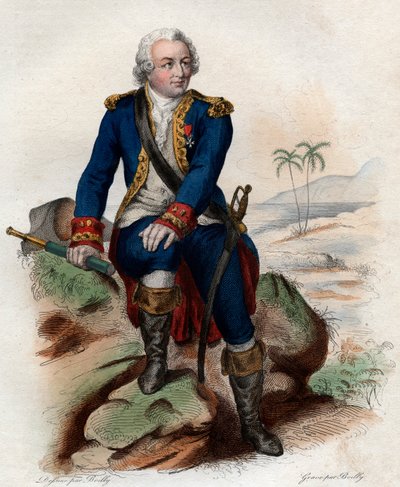 Portrait of Louis Antoine, Comte de Bougainville by French School
