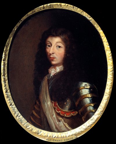 Portrait of Louis II Prince of Bourbon, the Grand Conde by French School
