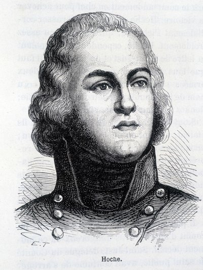 Portrait of Louis Lazare Hoche - in 