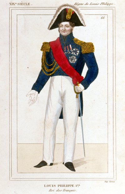 Portrait of Louis Philippe I, King of the French by French School