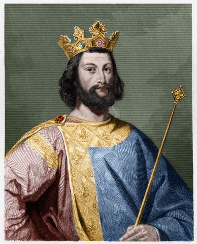 Portrait of Louis VII the Young (1120 - 1180), King of France - in 