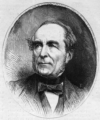 Portrait of Louis Vitet, French politician by French School