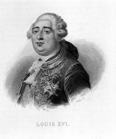 Portrait of Louis XVI - in 