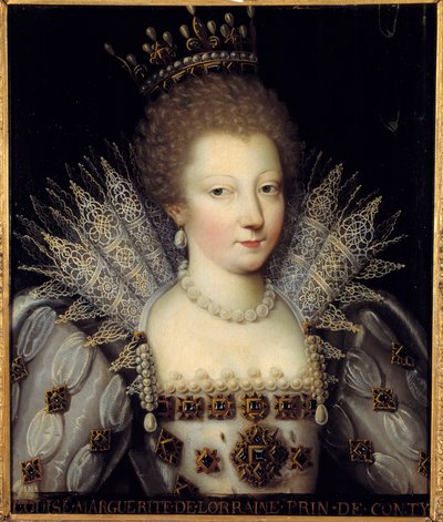 Portrait of Louise Marguerite de Lorraine, Princess of Conti by French School