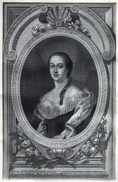 Portrait of Lucrece Borgia (Lucrezia Borgia) by French School