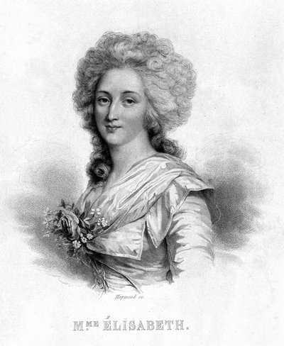 Portrait of Madame Elisabeth by French School
