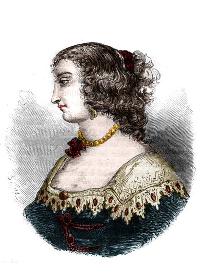 Portrait of Mademoiselle de Hautefort (Marie de Hautefort) by French School