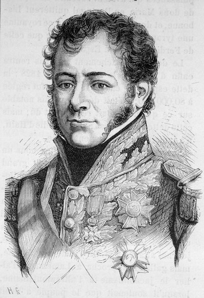 Portrait of Maison, Maréchal de France (1771 - 1840) - in L