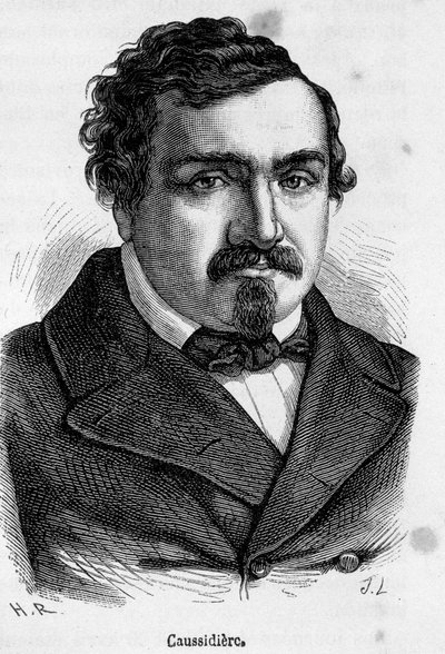 Portrait of Marc Caussidiere, French politician (1808-1861) by French School