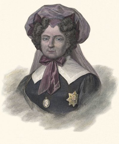 Portrait of Maria Federovna, Princess of Wurttemberg (1759-1828), Empress of Russia. In 