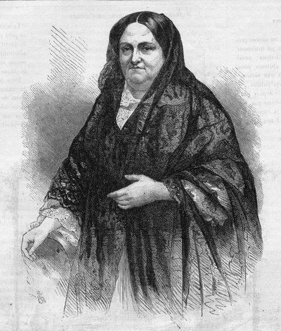 Portrait of Marie Christine Ferdinande de Bourbon by French School