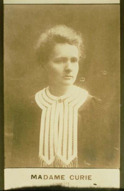 Portrait of Marie Curie by French School
