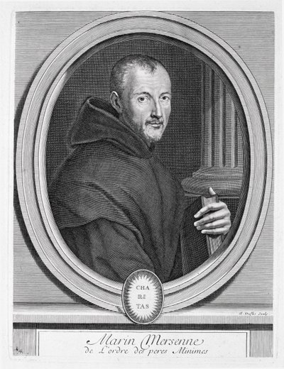 Portrait of Marin Mersenne (1588-1648) by French School
