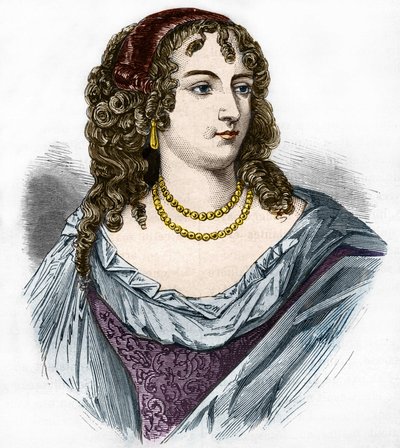 Portrait of Marion Delorme (Marie de Lon, Demoiselle de Lorme) by French School