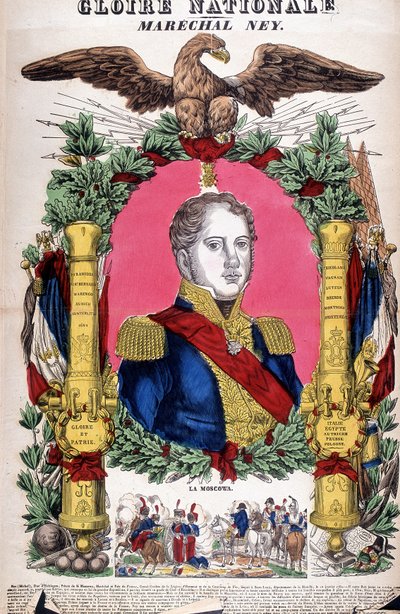 Portrait of Marshal Michel Ney (1769 - 1815). by French School