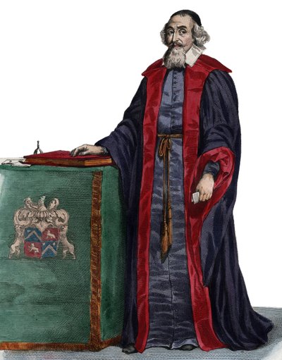 Portrait of Mathieu Mole (1584-1656), French statesman by French School