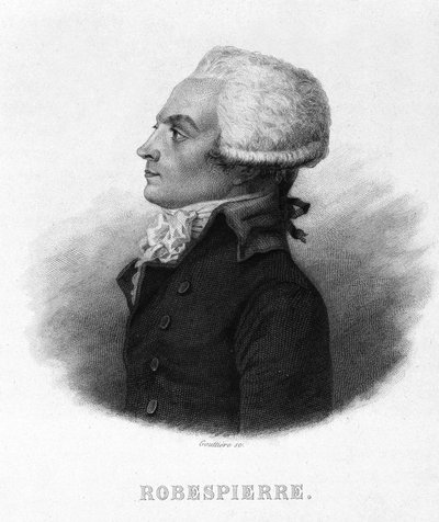 Portrait of Maximilian Robespierre by French School