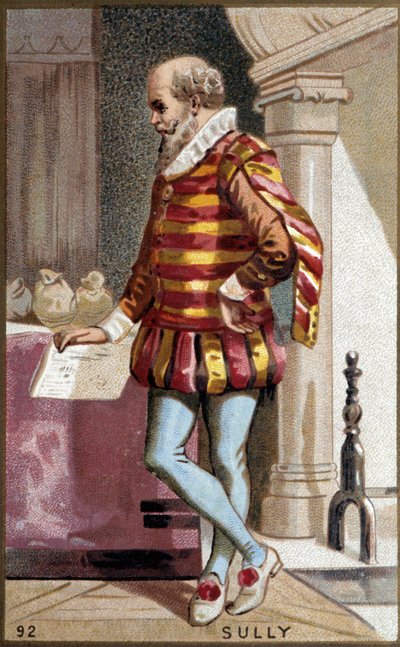 Portrait of Maximilian de Bethune, Baron de Rosny, Duke of Sully (1560-1641), French politician by French School