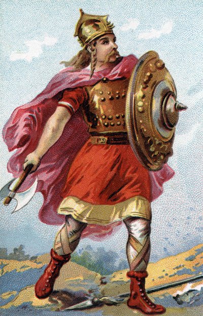 Portrait of Merovee, King of the Salian Franks by French School
