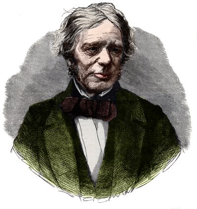 Portrait of Michael Faraday by French School