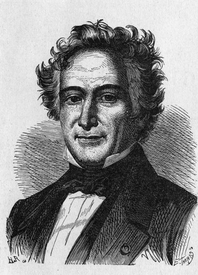 Portrait of Michel Eugene Chevreul - in “Album de la Science; illustrious scientists; Great discoveries” 1896 by French School