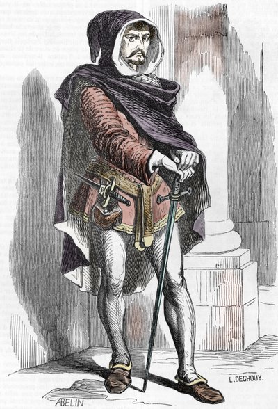 Portrait of Michelotto Corella by French School