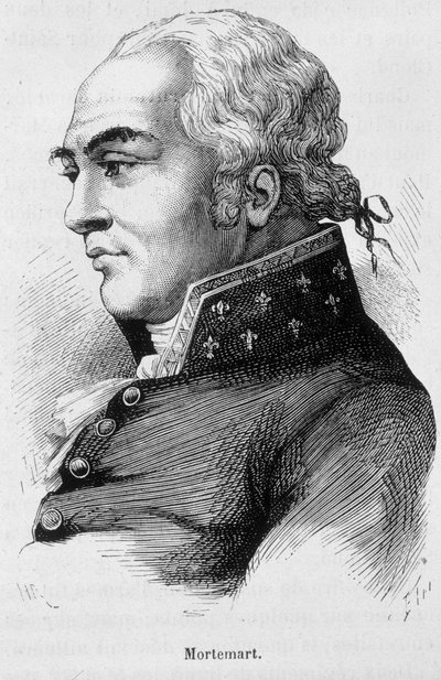 Portrait of Mortemart - in 