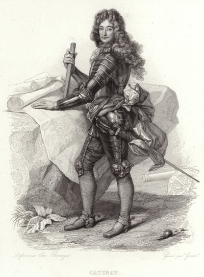 Portrait of Nicolas Catinat by French School
