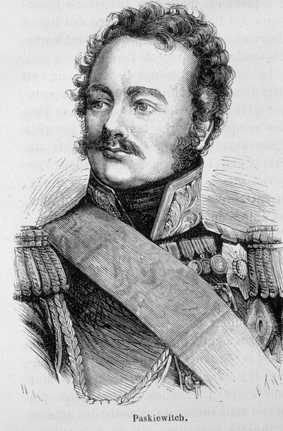 Portrait of Paskiewitch (or Paskeevich), Russian Marshal (1782 - 1856) - in 