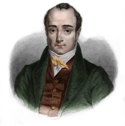 Portrait of Paul Jean Pierre Sauzet, French politician. in 
